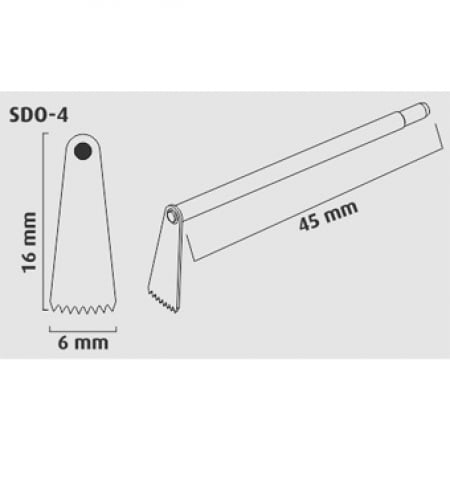 SERRA OSCILATORIA CIRURGICA DENTFLEX SDO4